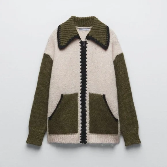 Zara Western Shacket - Picture 1 of 10